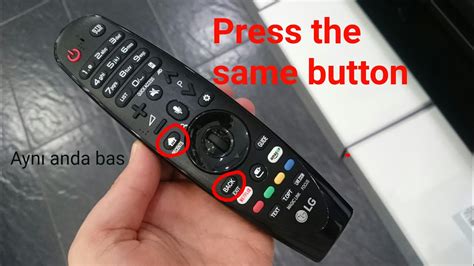 How to pair a new LG magic remote